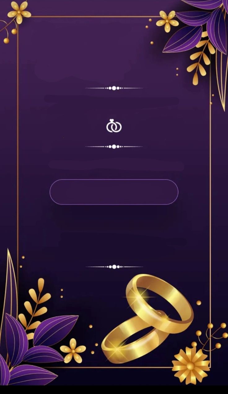 Wedding card template