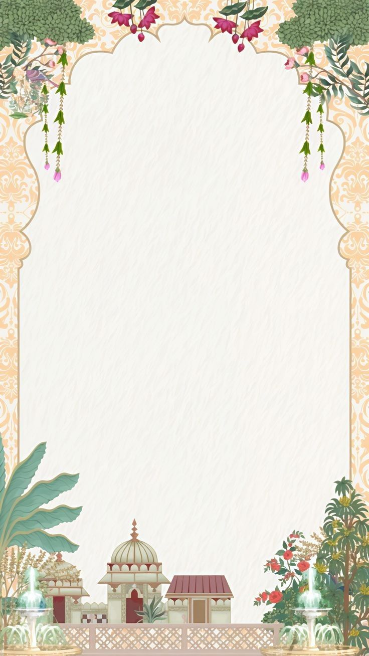 Wedding card template