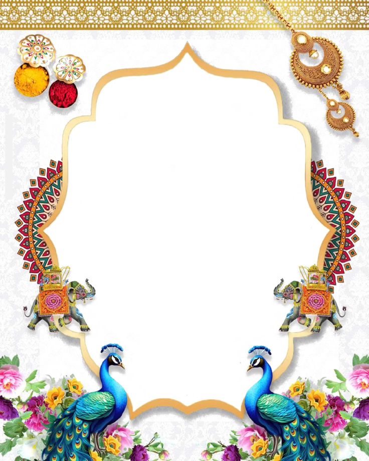 Wedding card template