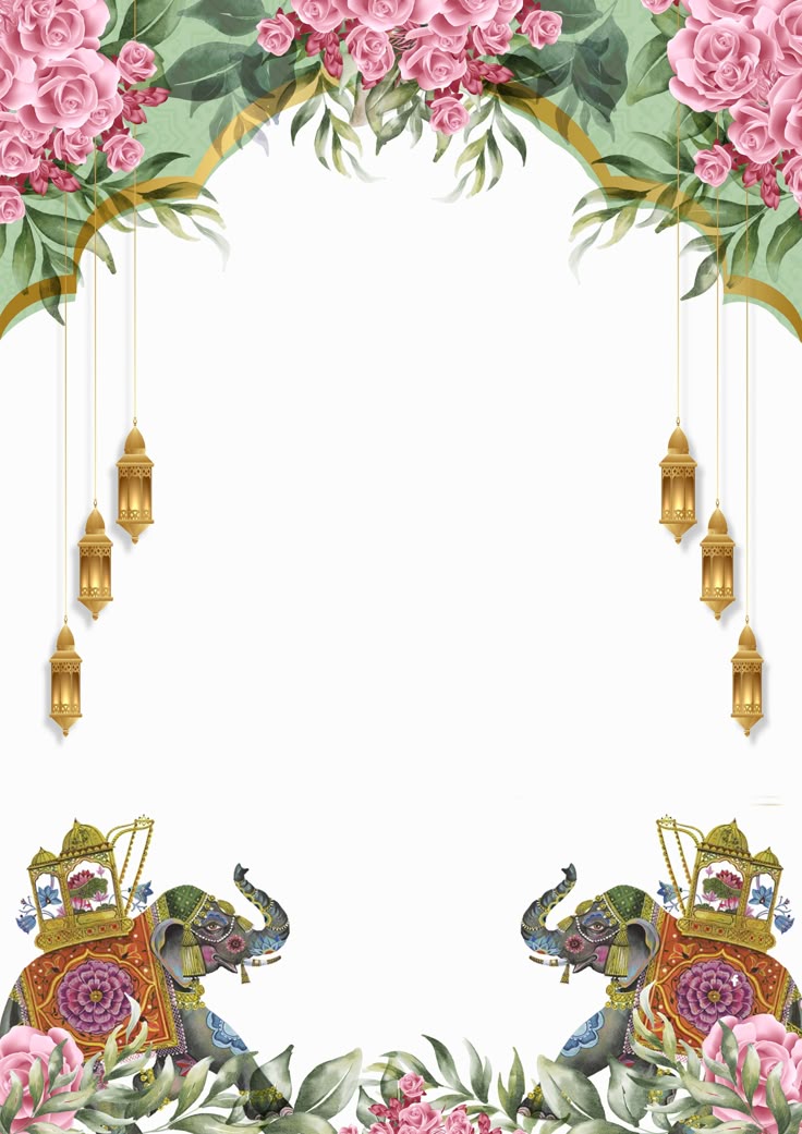 Wedding card template