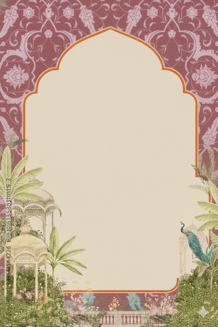 Wedding card template