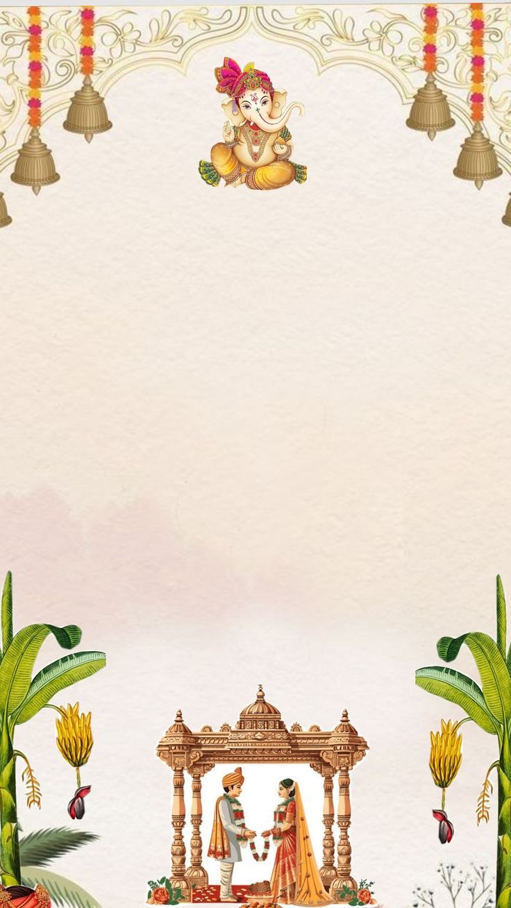 Wedding card template