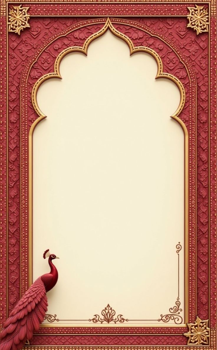 Wedding card template