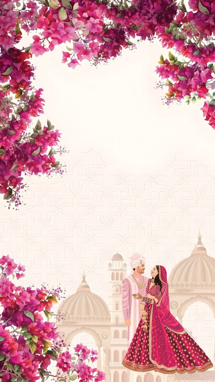 Wedding card template