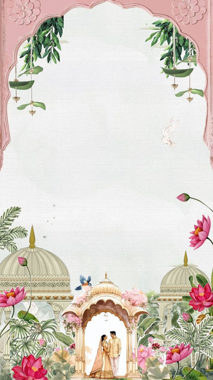 Wedding card template