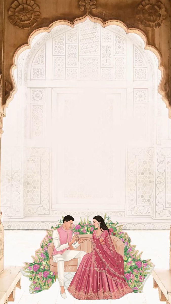 Wedding card template