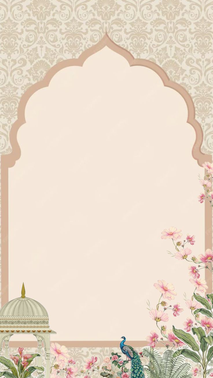 Wedding card template