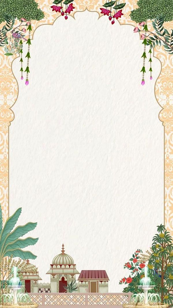 Wedding card template